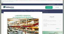 Desktop Screenshot of laborex-senegal.com